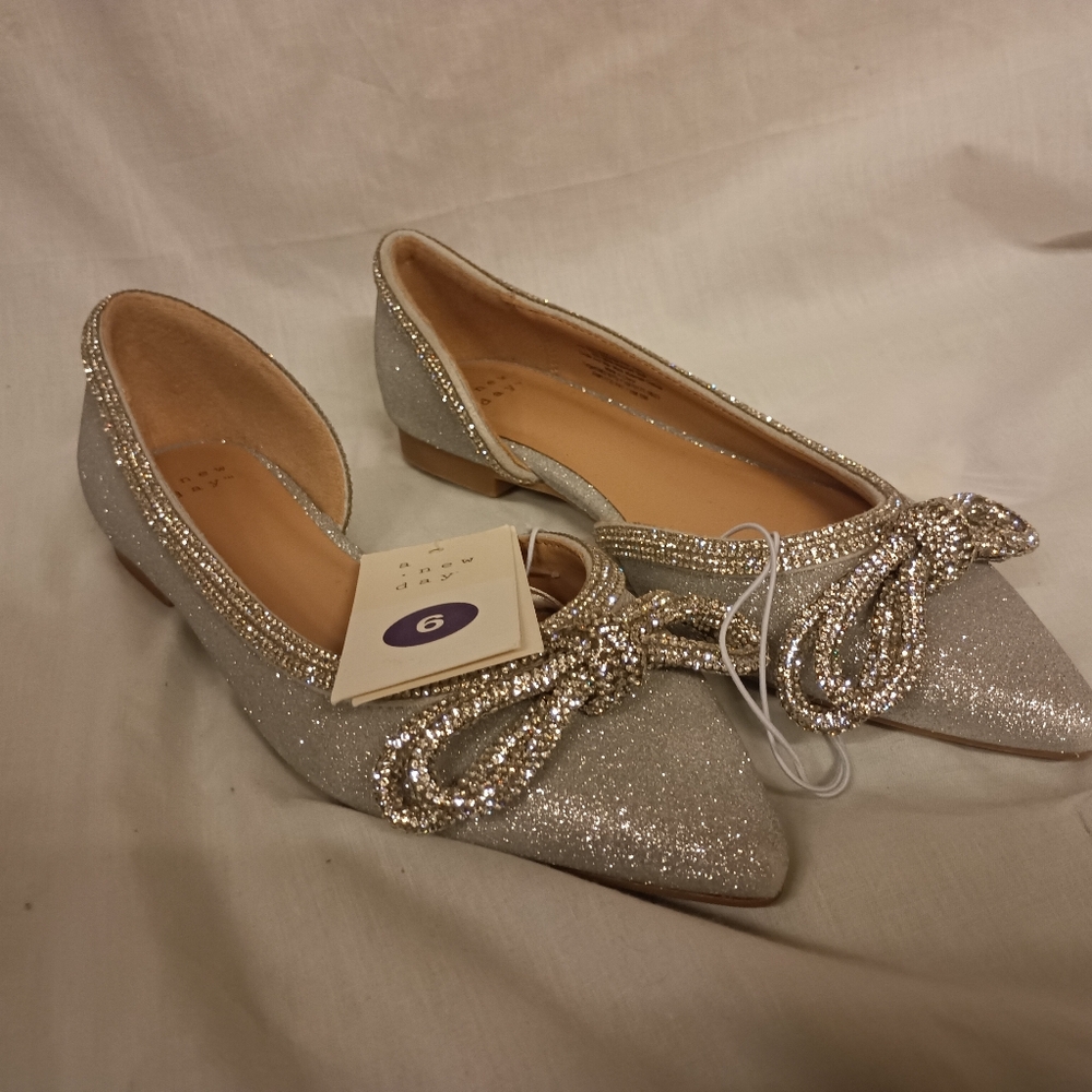 A New Day Women's Juliette Bow Ballet Flats